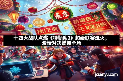 十四大战队点燃《特勤队2》超级联赛烽火，激情对决燃爆全场